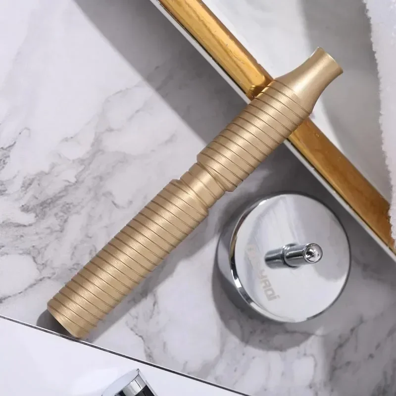 2026 Flash Sale YAQI 88mm Solid Brass Material Safety Razor Handle for Men Comfortable Shaving
