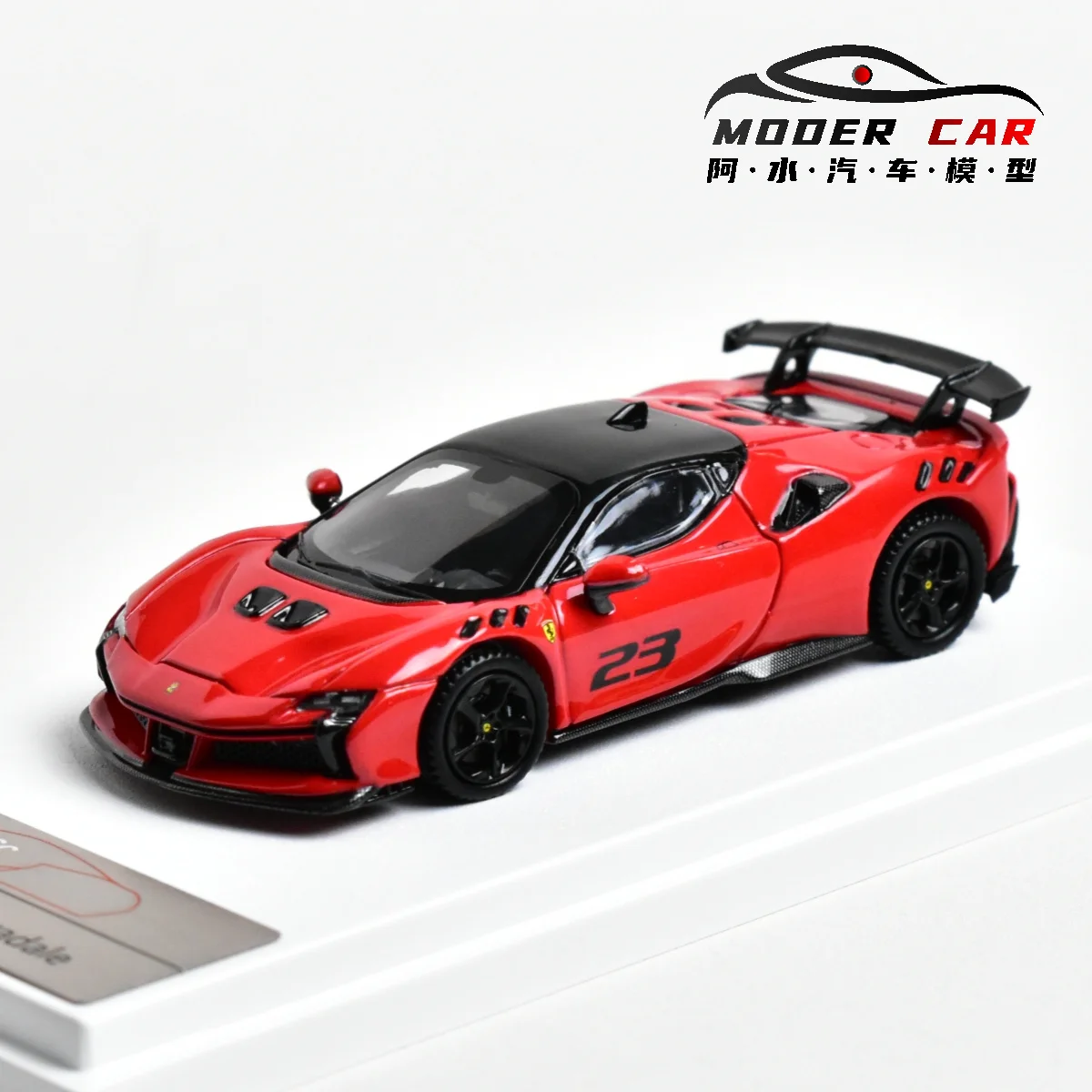 

XF HL 1:64 SF90 XX Stradale подарки для подростков литая модель автомобиля