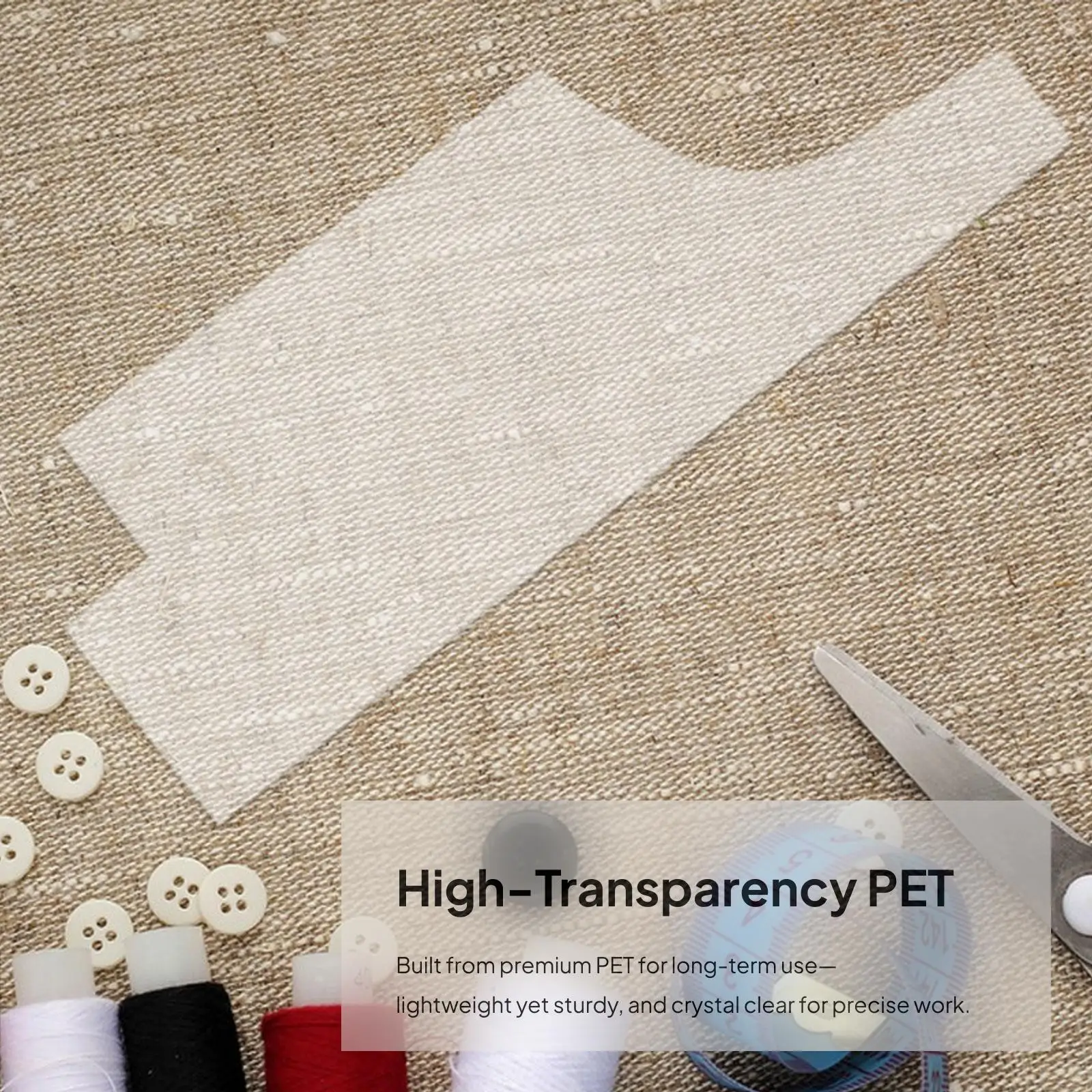 Bag Pattern Professional Handmade Portable Sewing Template Tool Transparent for Dressmaker Adults Tote Bag Quilting Enthusiasts