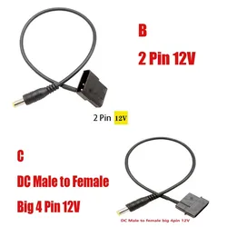 LED Light Strip Controller IDE Big 4 Pin 12V to DC 5521 Male Cable Splitter Computer PC Light Power Supply Cord Extend Adapter