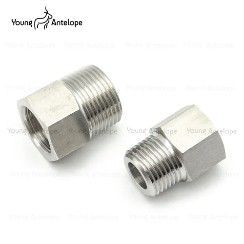 Imagen 2 del producto Acoplador de instalación de tuberías de alta presión, rosca hembra a macho BSP de acero inoxidable 304, unión 1/8' 1/4' 3/8' 1/2' 3/4 Hydraulique