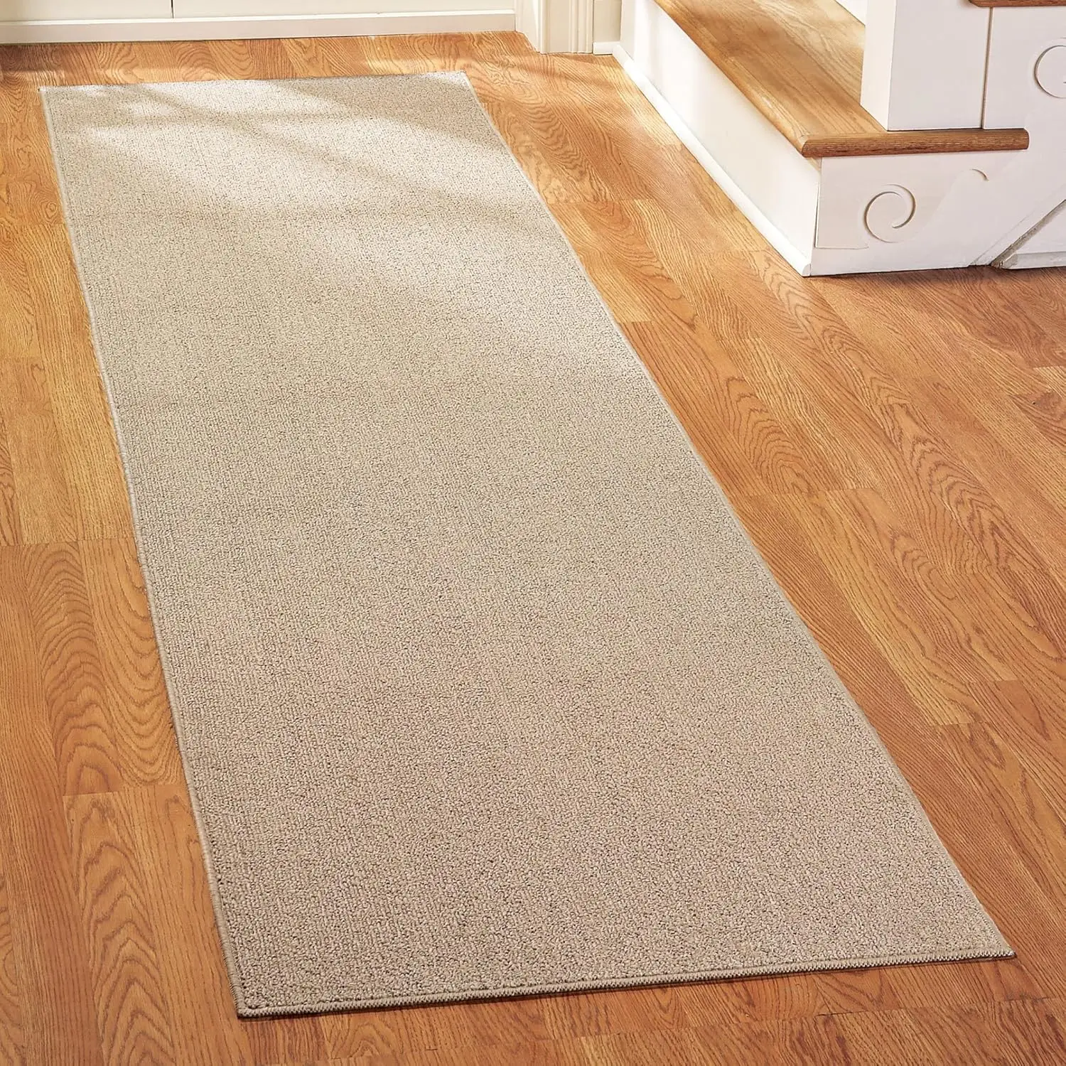 Collections Etc Extra-Wide And Extra-Long Skid-Resistant Floor Runner Rug For High-Traffic Flooring Areas, Including Entryways,