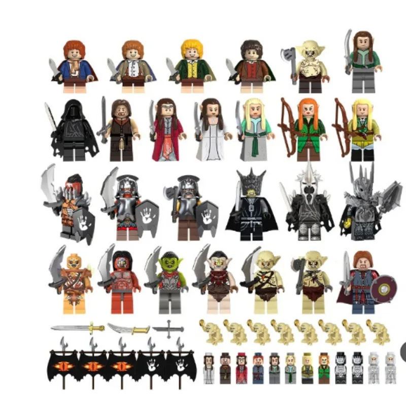 Bouwstenen, humanoïde poppen, speelgoed, digitale actiefiguren, geassembleerd speelgoed, educatief speelgoed voor kinderen