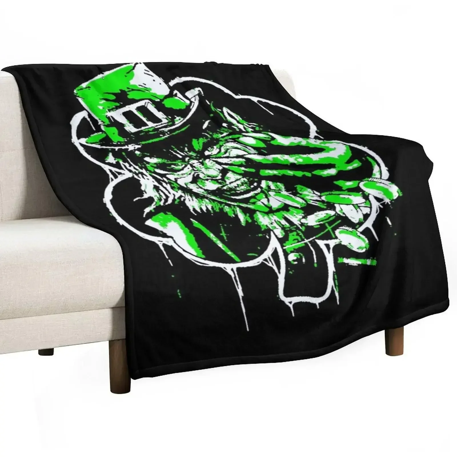 

Day Gifts Leprechaun Movie Neflix Cute Fans Throw Blanket Portable Lightweight Blanket for Travel Camping