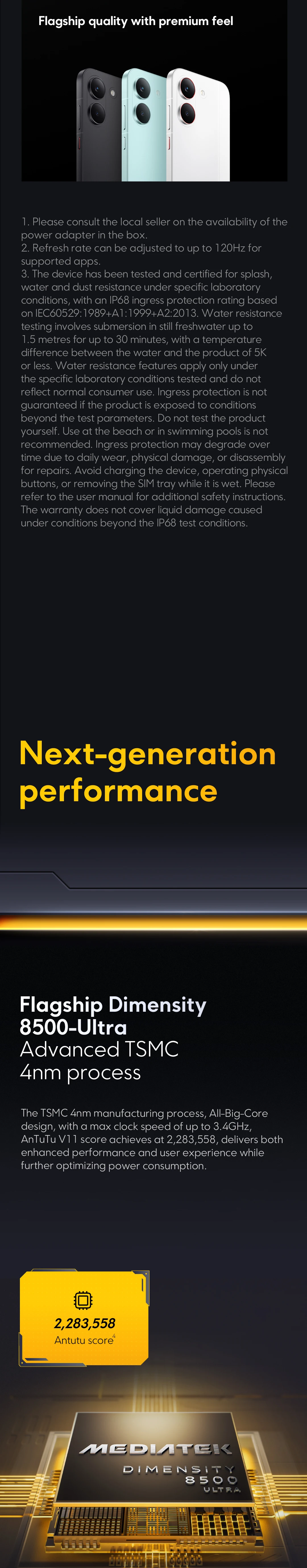 POCO X8 Pro 5G Europäische Version 256GB/512GB 6,59" AMOLED 1,5K 120Hz 6210mAh 50MP OIS IP68 NFC Dimensity 8500-Ultra Ohne Ladegerät – Detail 5