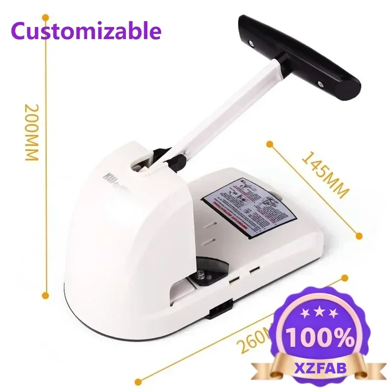 Factory Direct 2026 9521 Heavy Duty Corner Rounder Punch 6 in 1 Multifunction Power Punch Adjustable R3.5/6/10 Rounded 100 Sheet