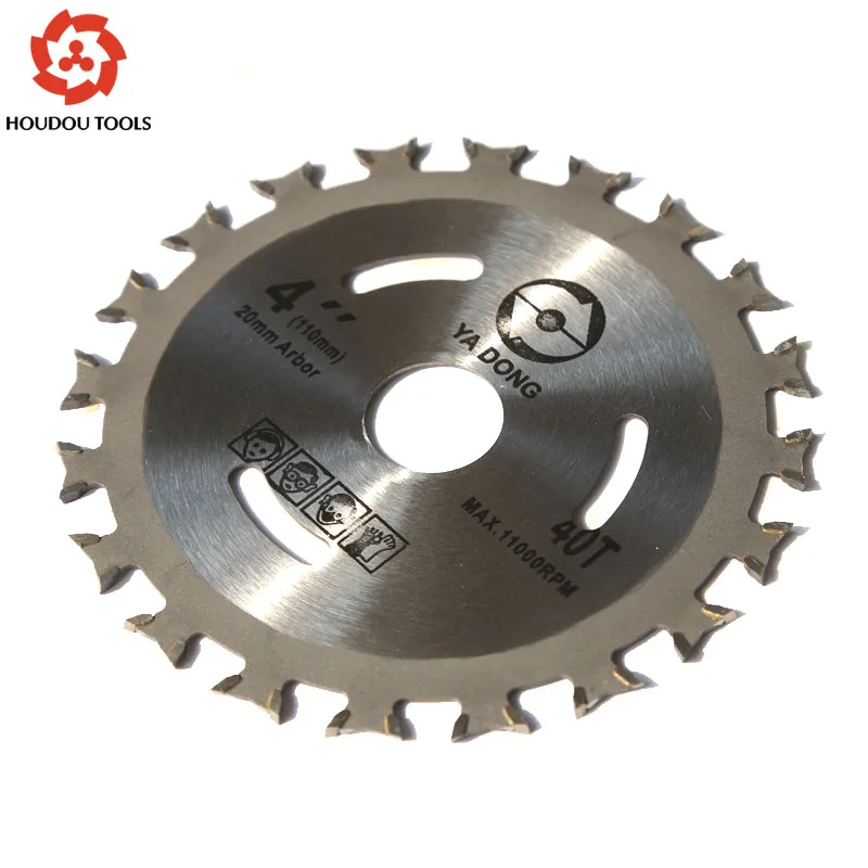 Diskon biaya 75-150mm * 10/20/22.23/25.4mm * 24-40T TCT Saw Blade potong cakram untuk memotong plastik besi tipis kayu keras & lunak