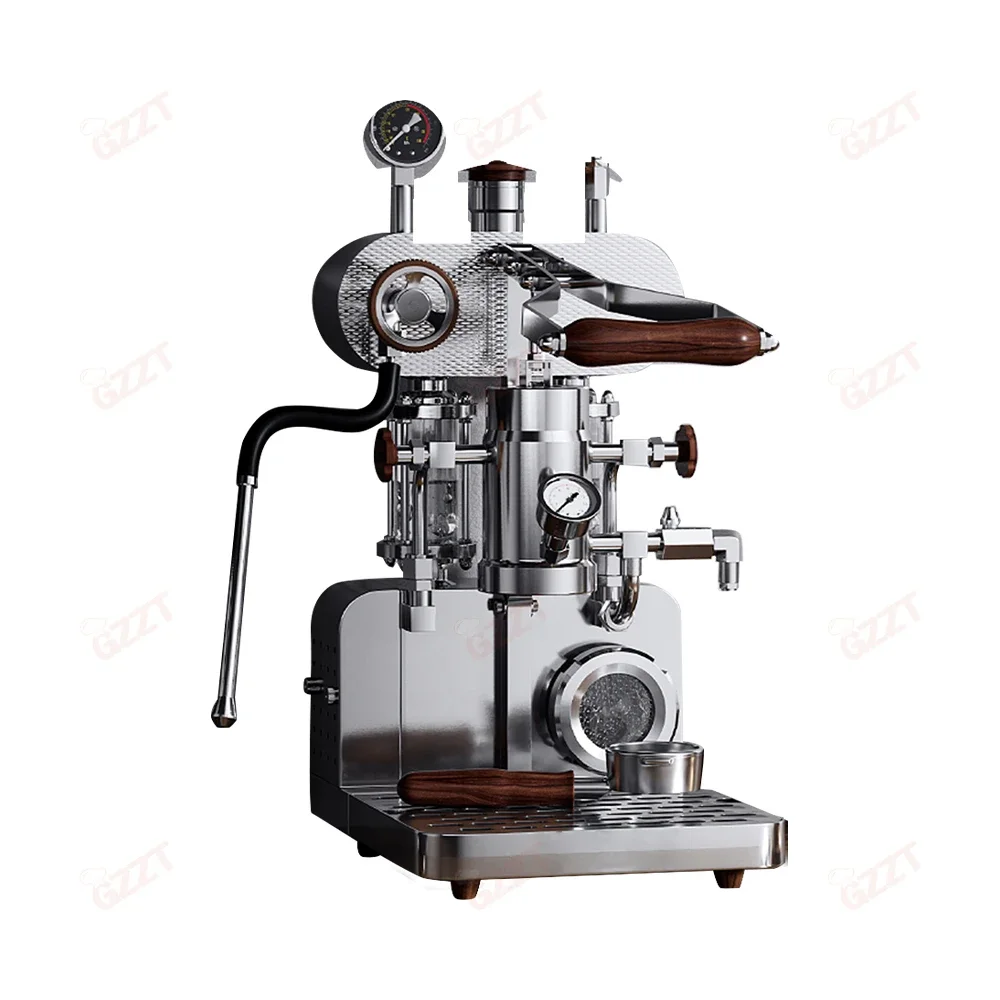 Adjustable pre-soaking Time/water capacity 9 Bar Professional Commercial Variable pressure extraction Espresso Coffee Machine