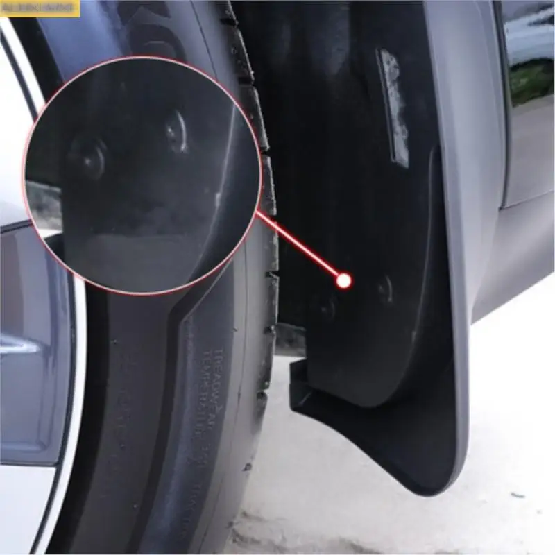 4PCS Auto Mudguards Mud Flap Flaps Splash Guards Fender Protector Cover FIT for MG MG4 EV 2022 2023 2024 Car Accessories