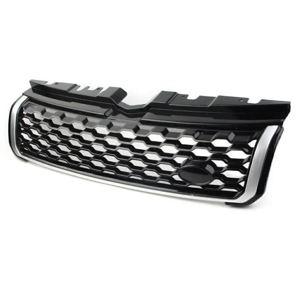 For Land Rover Range Rover Evoque L538 2011-2018 Front Bumper Grille Honeycomb Mesh Racing Grill Hood Mesh Grid