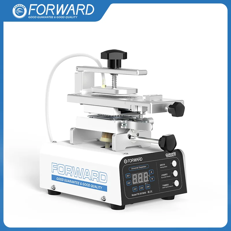 Ranlraka FW-361Max 7 in 1 Mid-Frame Removal Separator Machine With 370 Rotary Vacuum Platform for Phone Glass Repair Separate