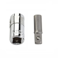 2pcs Impact Drill Socket Adapter Converter Set 1/4\