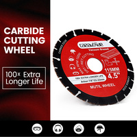 4.5“/115mm Vacuum Brazed Carbide Circular Cutting Disc Wheel Cutting for Wood Boards,Gypsum Boards,Fiberglass Board,Plastics,Etc