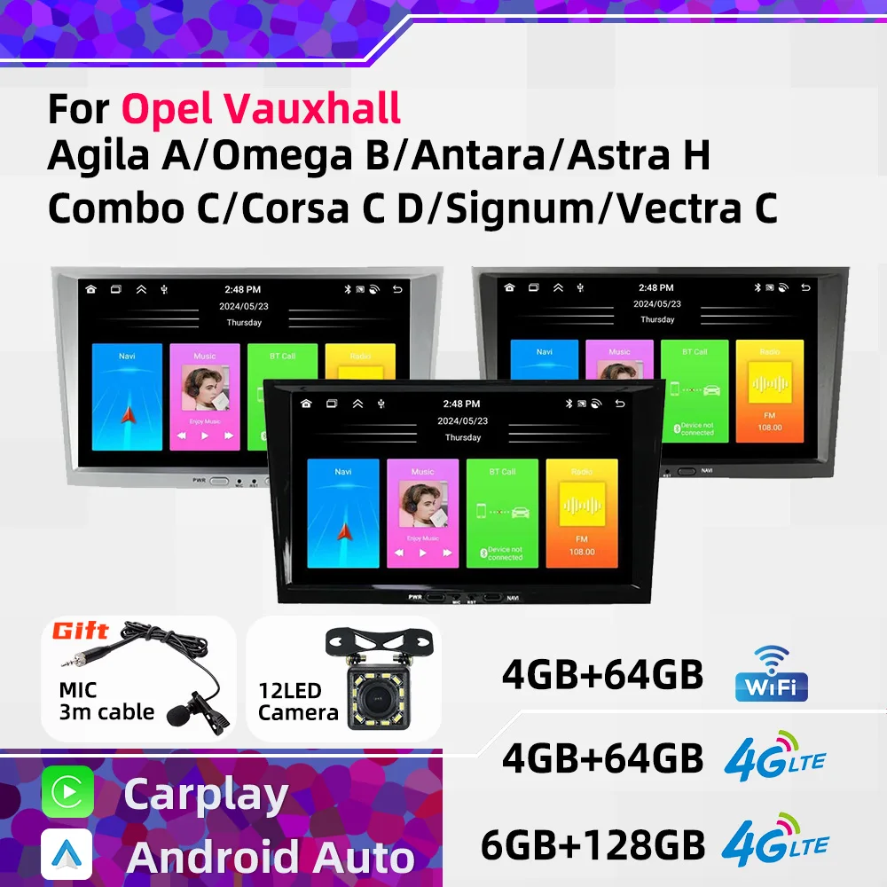 2 Din Android 8" Ca…