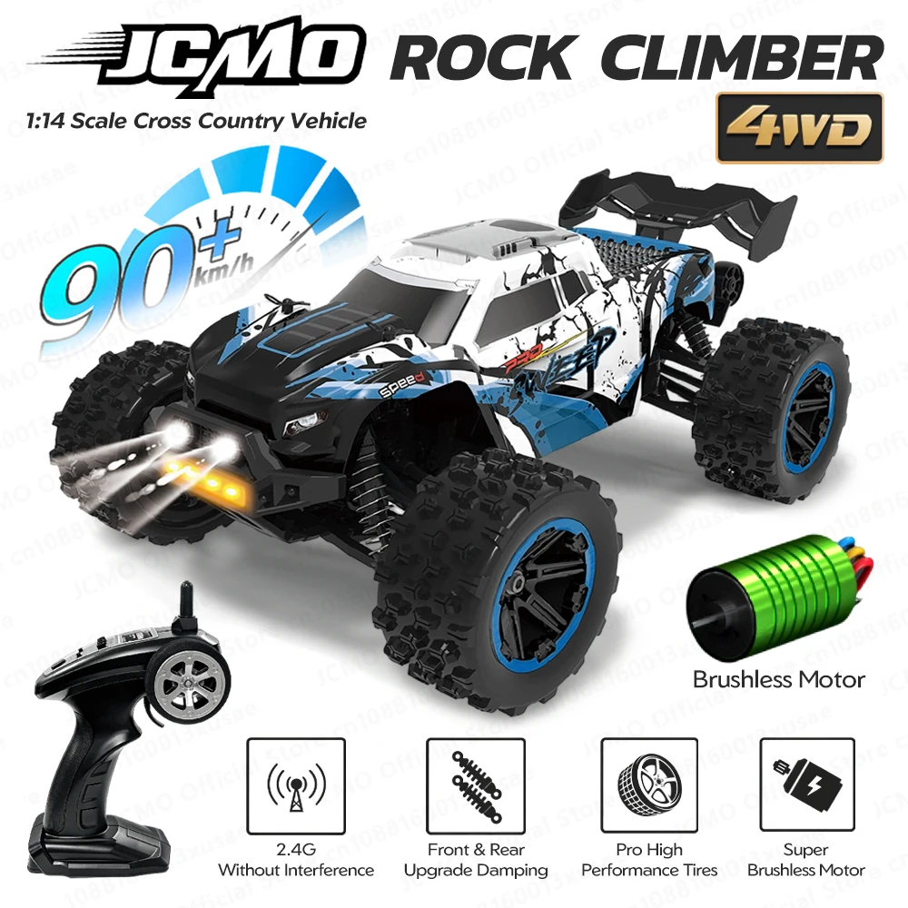 jcmo-auto-rc-1-16-90km-h-4wd-con-luci-led-radio-24g-alta-velocita-50km-h-motore-brushless-carbonio-auto-telecomandata-fuoristrada-giocattolo