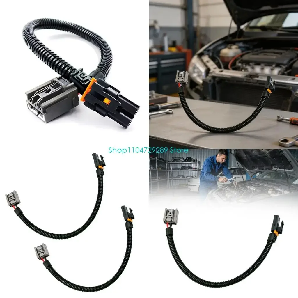 Arnés cableado conexión rápida D8KE para pieza repuesto del motor del ventilador del vehículo 15887352