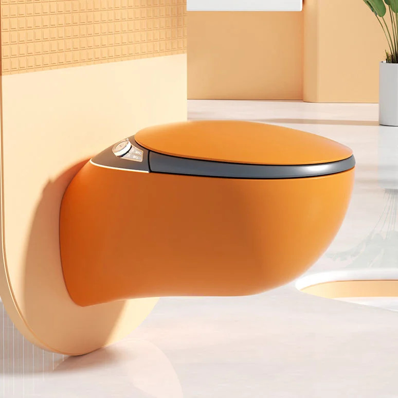 Wall Mounted Intelligent Tank-free Household Automatic All-in-one Sensor Small House Colorful Egg Smart Bidet Toilet
