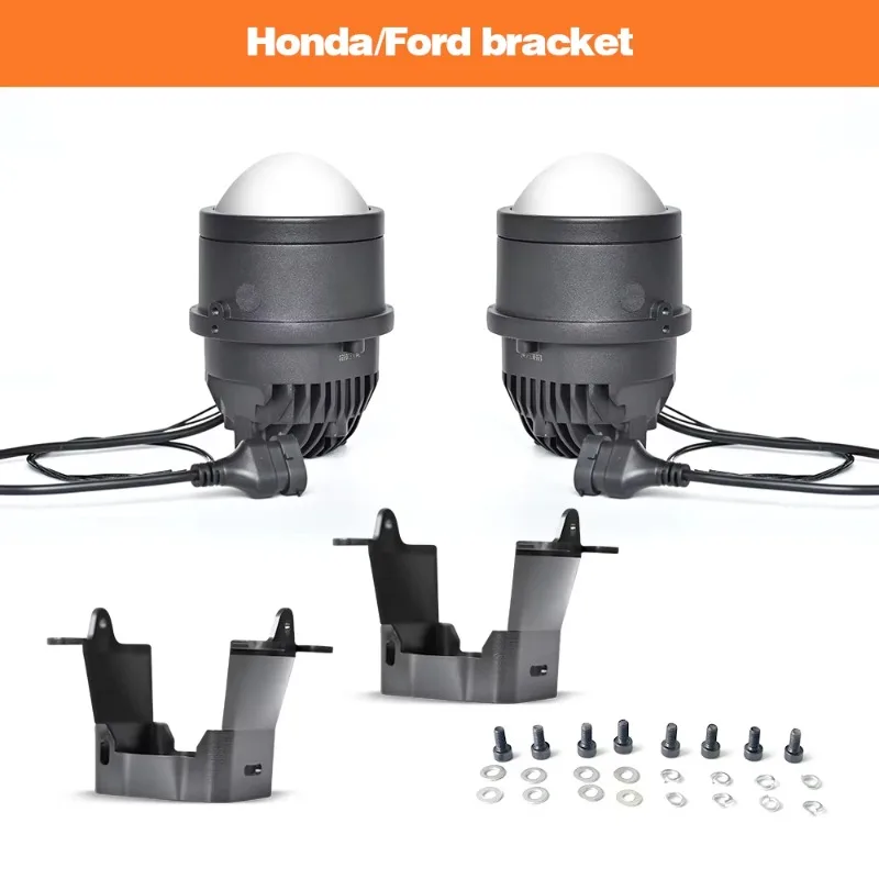 New Factory Price X5 Aluminum Led Fog Lights 3.0 Inch Bi Led Projector Lens 55W 12000lm IP67 Waterproof High Quality Car