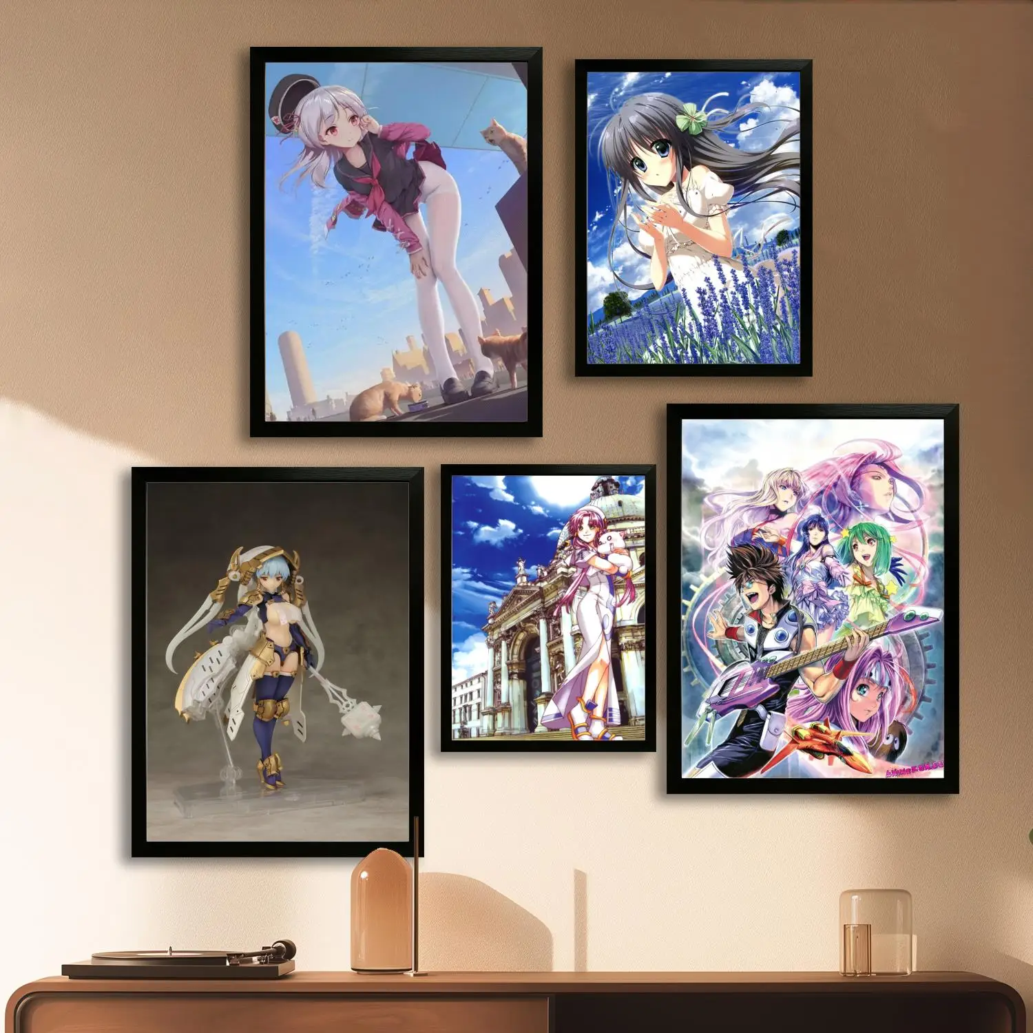 Póster artístico en lienzo de anime skytube, arte de pared, impresión de imágenes, familia moderna, decoración de dormitorio, carteles, pintura decorativa
