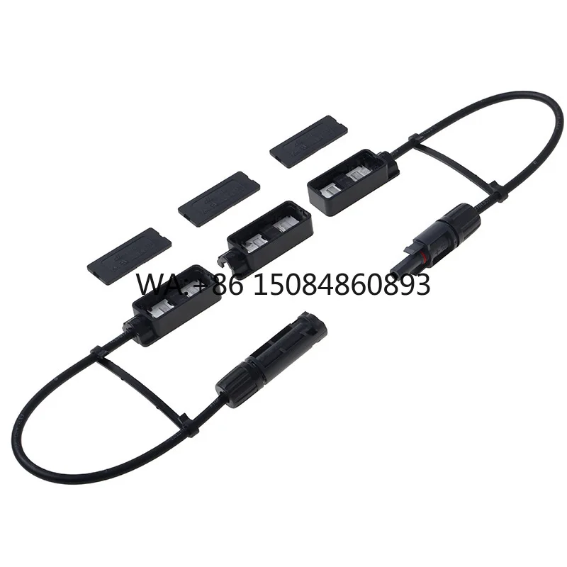 TUV Certified IP68 PV4.0 Solar Junction Box, 20-35A 1500VDC Matched QC4.0 Connector, Standard Matching Accessories for Commercia