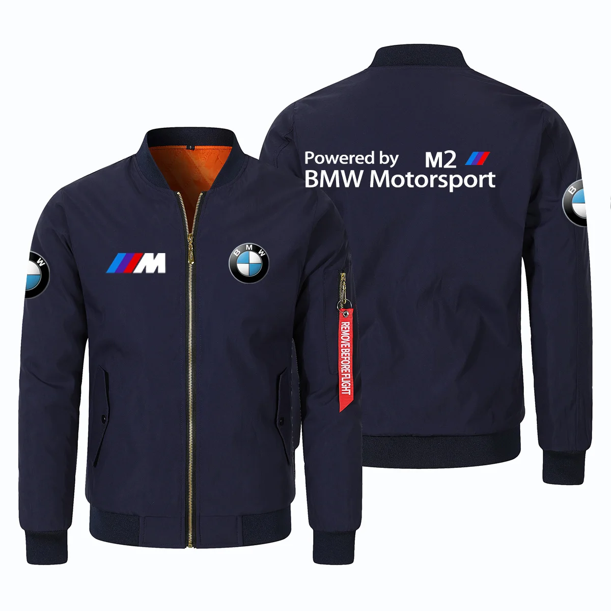 

New Fashion Cool BMW Logo Patterned Jacket Men's Winter BMW Jacket Outdoor Sports Motorcycle Zipper Jacket Flying Racing Jacket