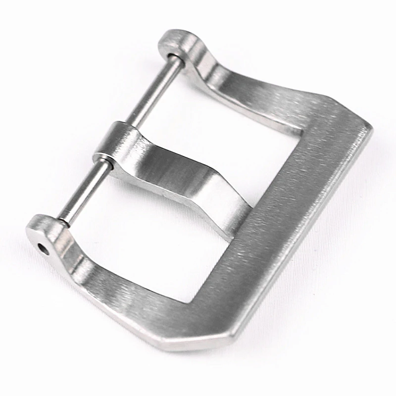 316L Stainless Steel Buckle for Panerai Matte & Polished Pin Buckle 18mm 20mm 22mm 24mm 26mm Metal Watch Band Clasp Accessories