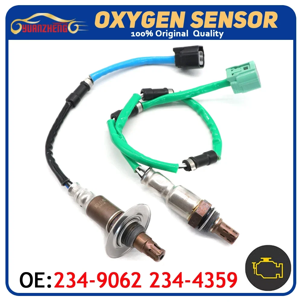 

2x Car Upstream & Downstream 234-9062 234-4359 Air Fuel Ratio Lambda O2 Oxygen Sensor For HONDA CR-V 2.4L 2007 2008 2009