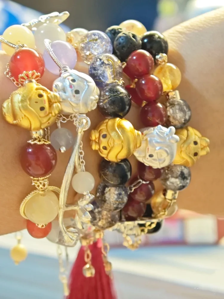 

Original Tian Guan Ci Fu Moon Loulan Jewelry Bracelet Blind Box Heavenly Official Blessing Anime Peripheral Trendy Girl Toy Gift