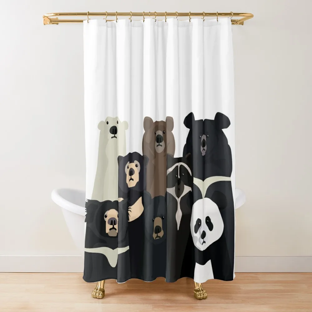 

Bears of the world Shower Curtain Accessories For Shower And Services For Shower Luxury Bathroom Anime Bathroom Curtain