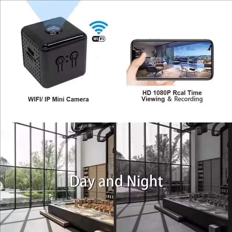 OnePlus 1080pMini Camera Home Small Wireless WIFI Camera Outdoor Upgraded Baby Pet Motion Detection Security Night Vision Camera