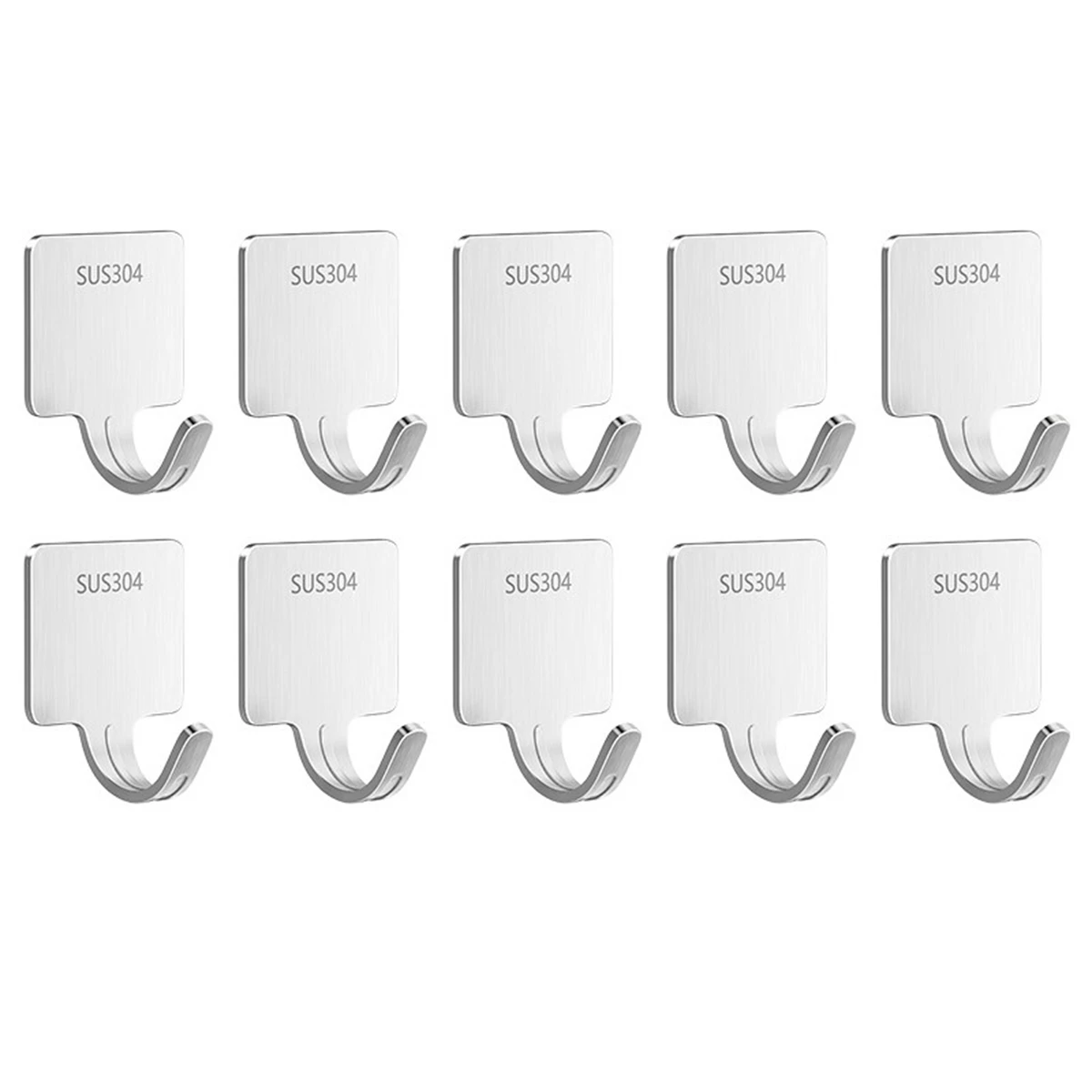 For Bathroom Coat Hangers Stainless Steel Hooks Bathroom Storage Easy Installation Long Lasting Use No Tools Required