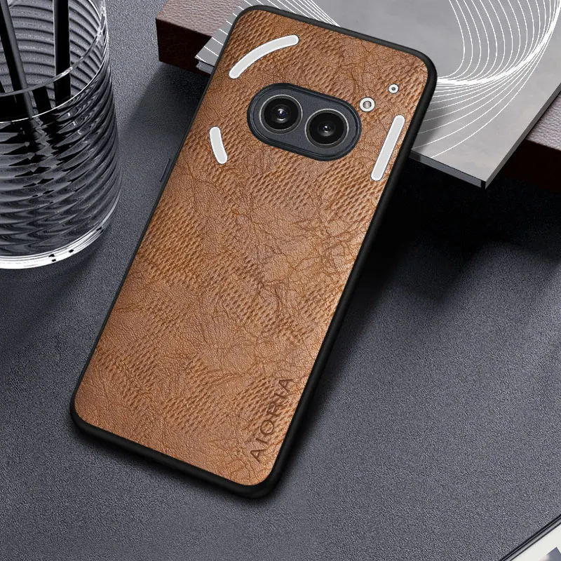 Case for Nothing Phone 2 2A 1  Business wind cortex  Leather back Cover for nothing phone1 phone2 phone 2a view 4