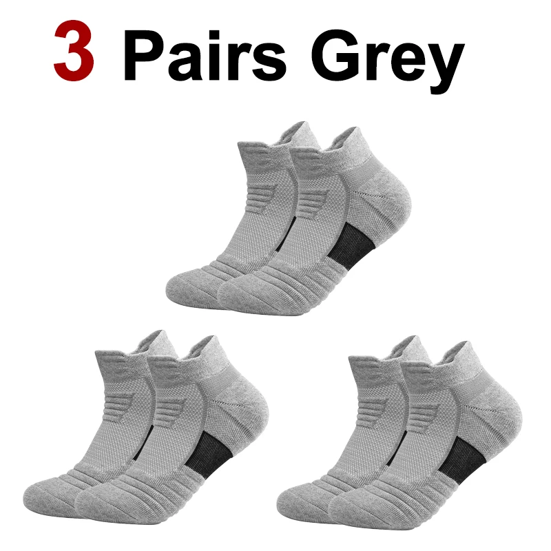1/3/6 Paar geruchsresistente, gestrickte Frottee-Sportsocken für Herren, schweißabsorbierend, atmungsaktiv, langlebig, gepolstert, Lauf- und Basketballsocken