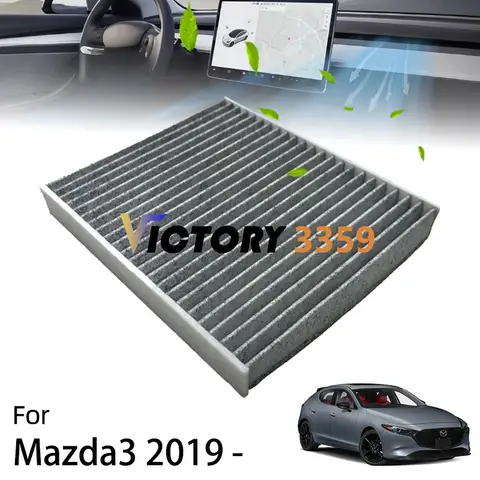 Air Cabin Filter Spare For Mazda 3 Mazda3 BP 2019 - 2026 2022 Hatchback Accessories Car Air Conditioning Cabin Filter BELG61J6X