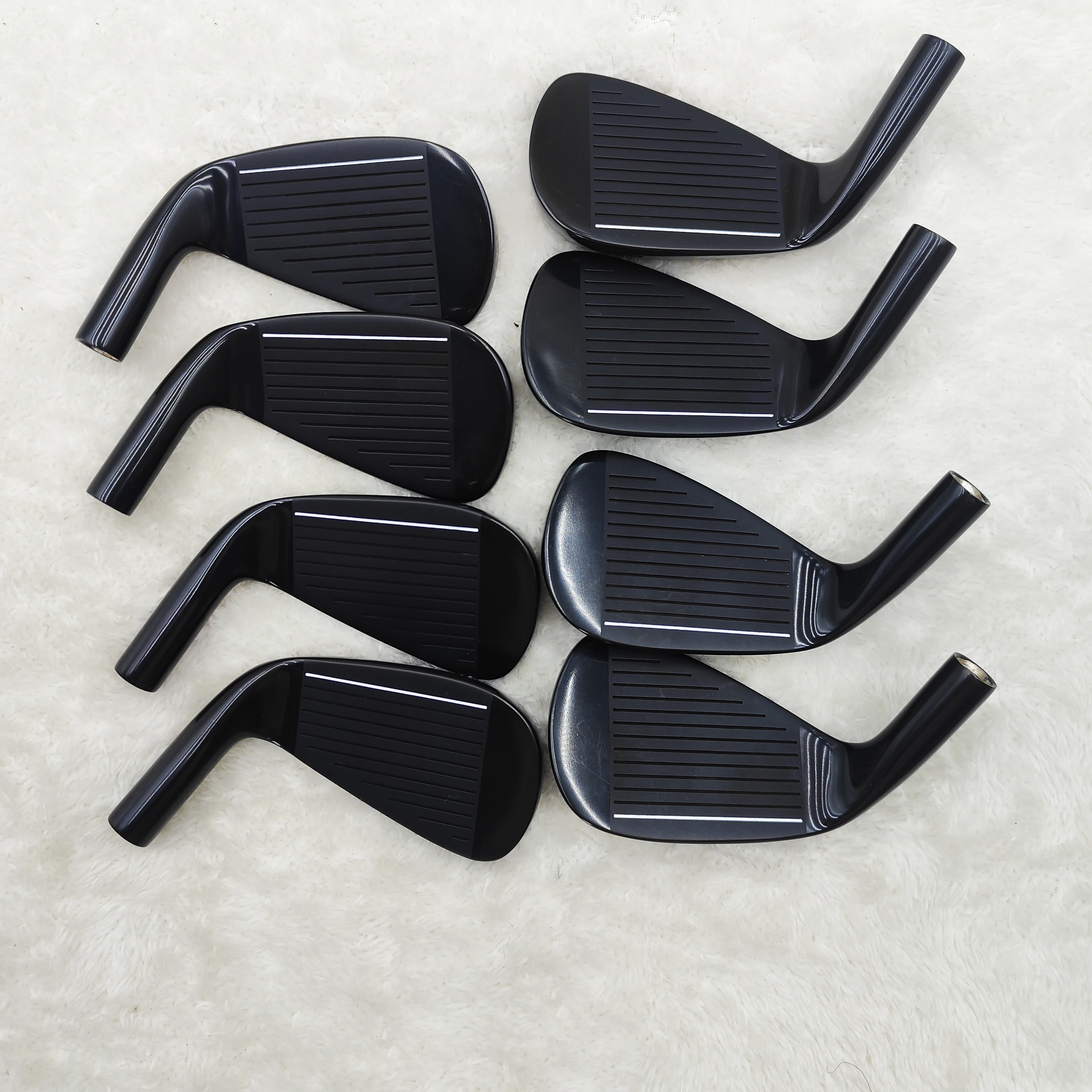 T 200 New Golf Club Iron Set Black (4-9/48/P - Eight Pieces)