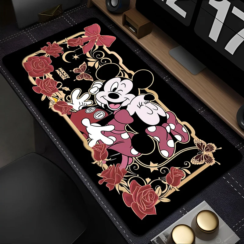 

Mouse Pad Multi Size Gamer Keyboard Pad M-mickey M-ninnie Mouse Desk Mats Anime Mausepad Office PC Gaming Accessories Mousepad