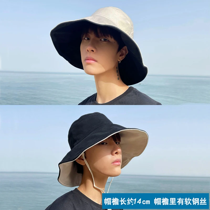 

Fisherman hat men's summer sun hat men's sun protection hat men's large head circumference fishing hiking hat men's sun protection outdoor