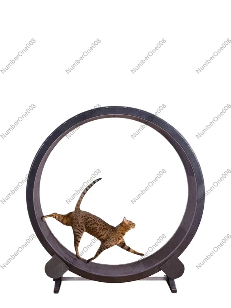 Cat Exercise Wheel, Small Pet Running Wheel for Indoor Cats, Cat Treadmill Wheel for Fitness