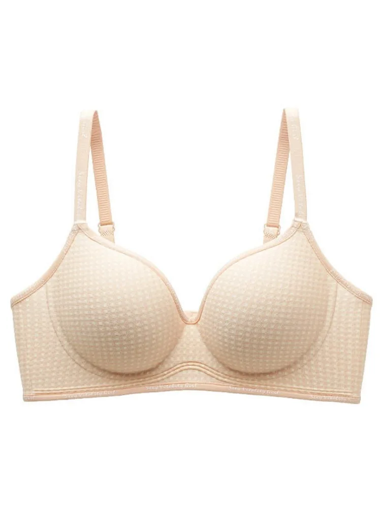 Hot Sale Seamless Thick Push Up Bra for Women Wireless Lift Anti-Sagging No Empty Cup High Quality Youthful Everyday Bra