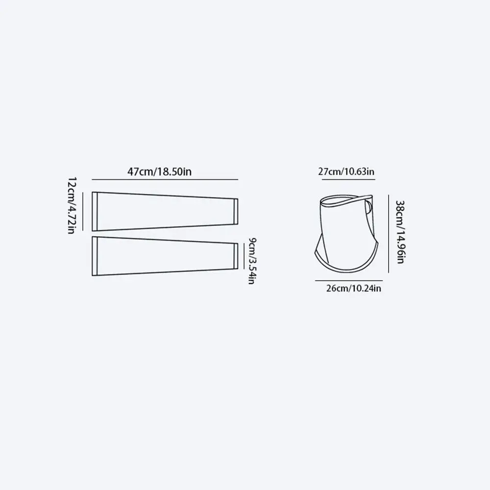 Maschera in seta di ghiaccio tinta unita copertura per il viso protezione UV manica in seta di ghiaccio sciarpe per il viso estive maniche per le braccia protezione solare sciarpa per il viso escursionismo
