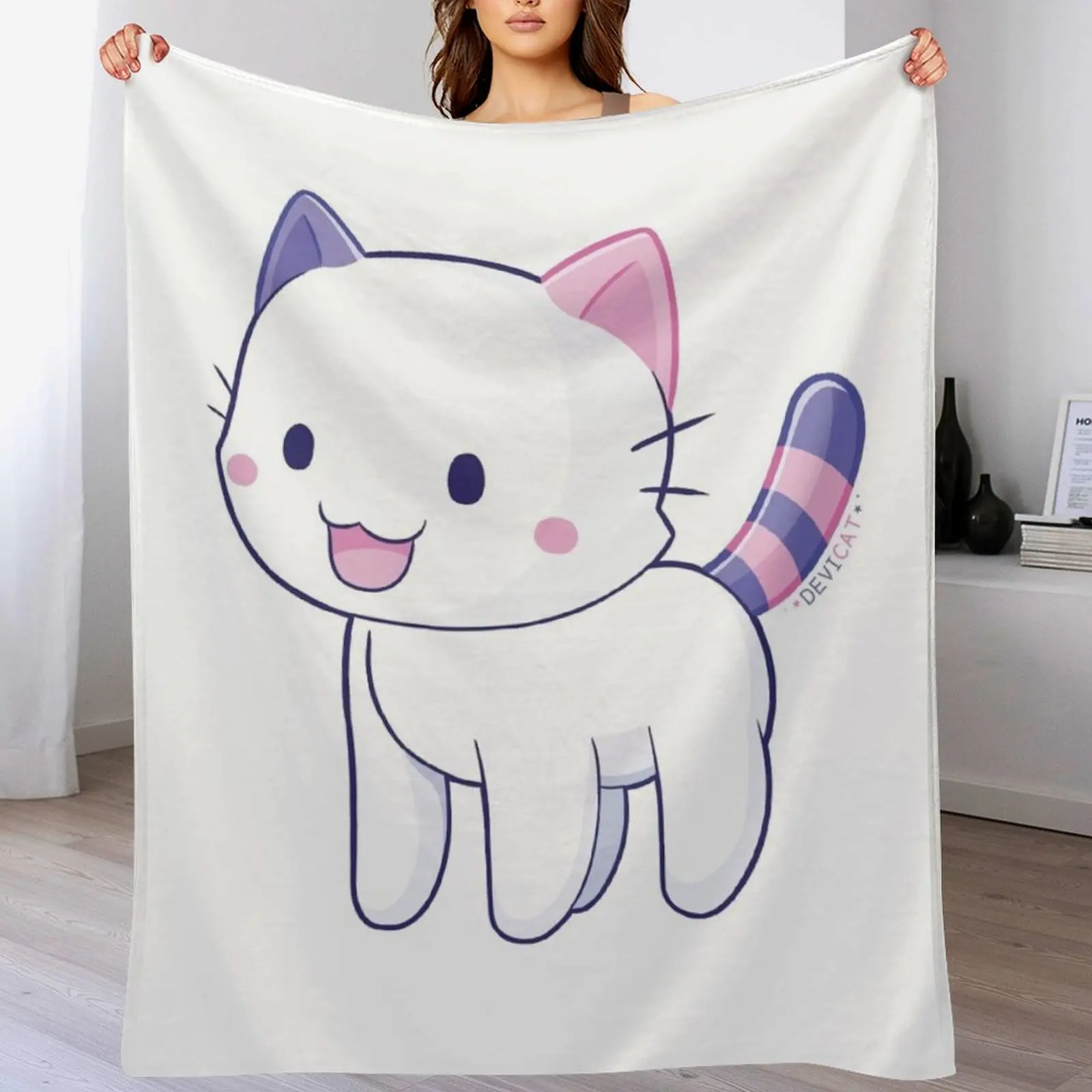 

CandiCat - 2021 Throw Blanket Personalized Gift Bed Custom Stuffeds Blankets