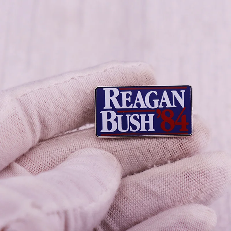 ريغان بوش 84 شارة دبابيس