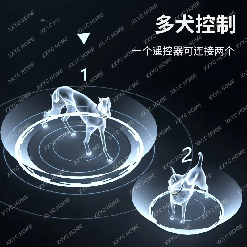 الحيوانات الأليفة القط الكلب النباح سدادة مكافحة الكلب لدغة قطعة أثرية Nuisance مكافحة لحاء الكلب التدريب صدمة كهربائية طوق التحكم عن بعد #4