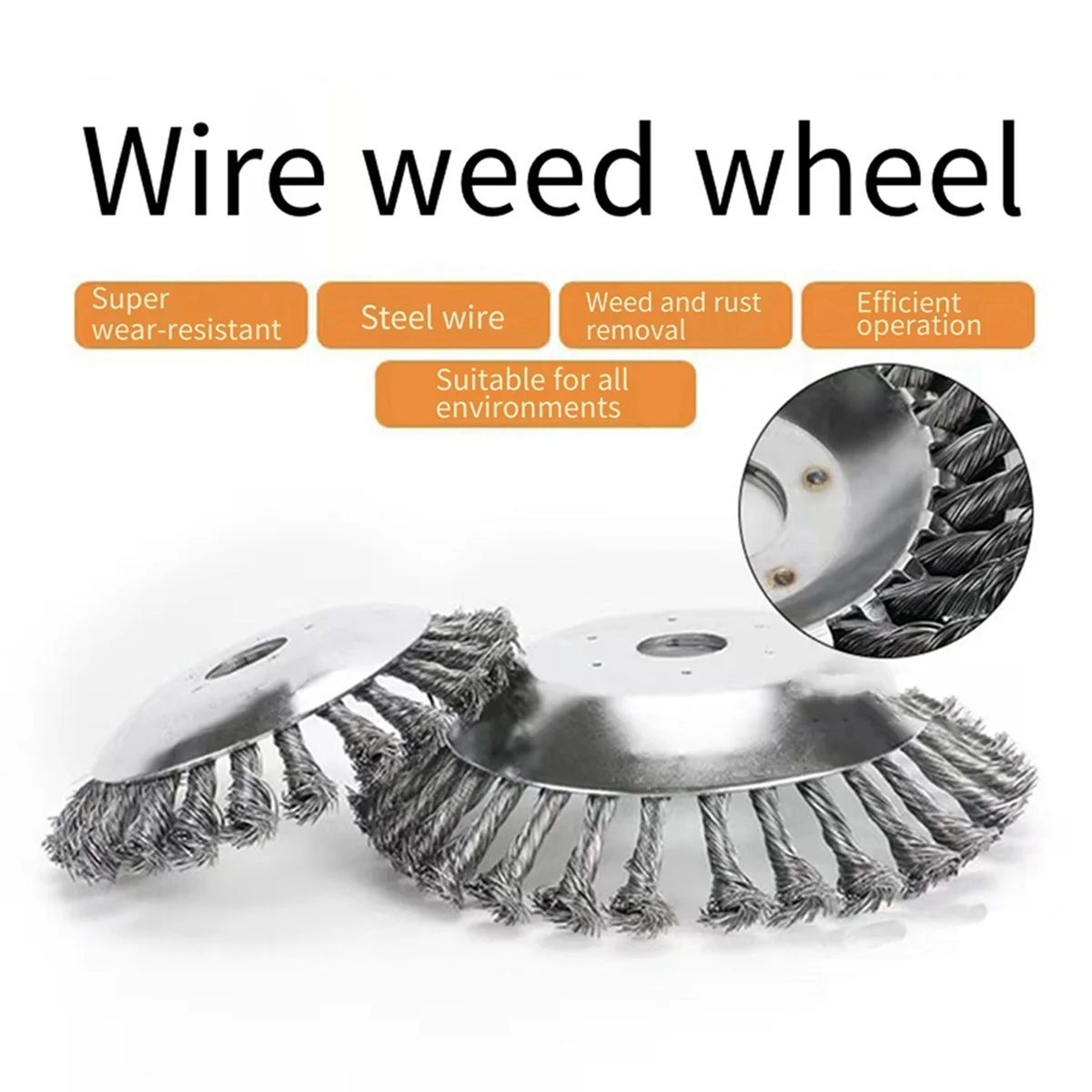 Неразрушаемая Головка триммера, неразрушаемый Триммер-обрежьте все за секунды, 8-дюймовое небьющееся проводное лезвие триммера