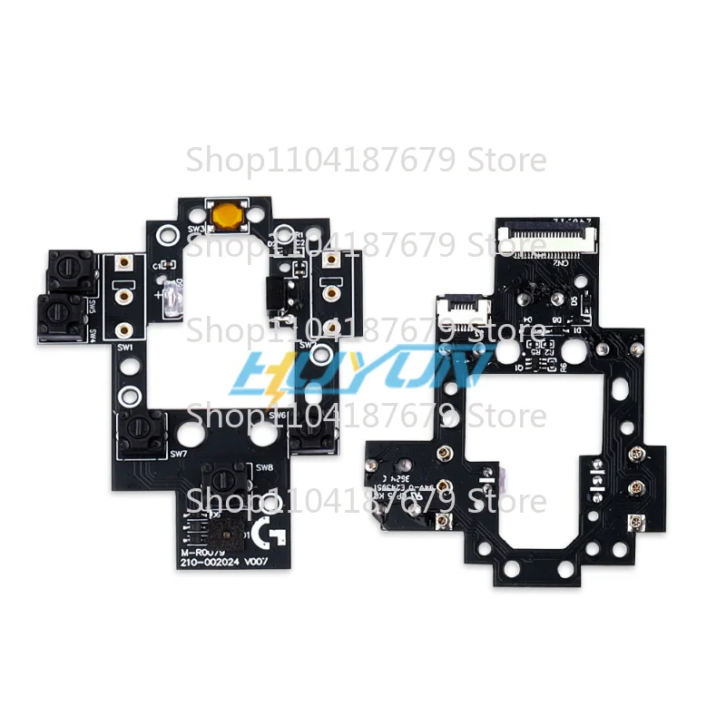 XXX  2pcs Hot‑Swap Solder‑Free Button PCB Upper Board, Mouse Repair Spare Parts Compatible for Logitech G604