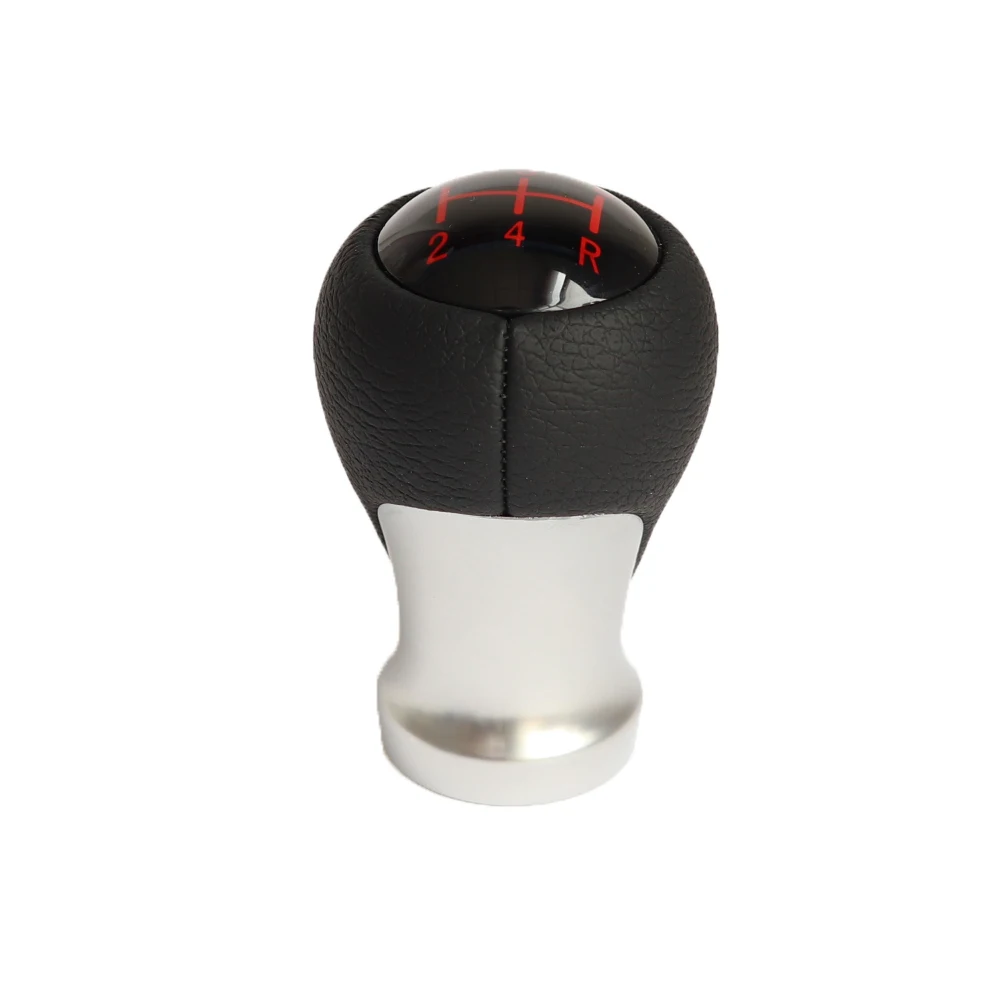 Car Manual Leather Gear shift Knob Lever Handball 12345R 10mm Inner Hole 437111Y100AHV For Kia Picanto Morning 2012-2015