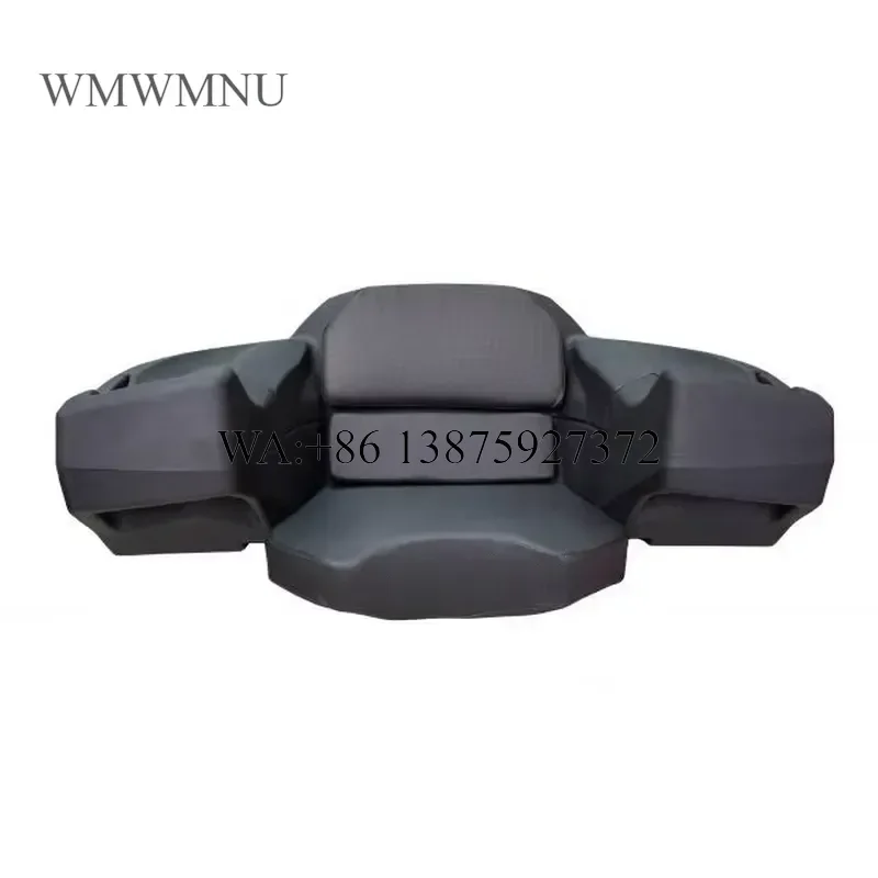 Wmwmnu for Black Boar ATV Trunk Box Storage Cargo Carrier Rear Rack Luggage Container for Quad Bike Off Road Utility Vehicle