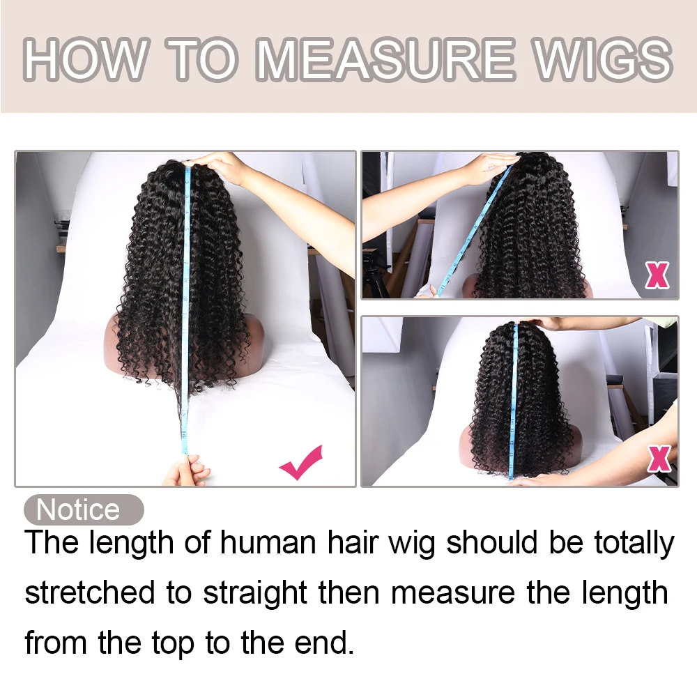 pizzo onda d'acqua densità 180% 13x6 per donne nere facile da indossare