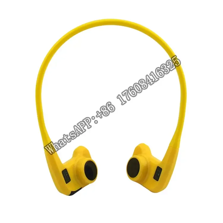 H905A 7 Channel Wireless Waterproof 1000 Meters Receiving Range Bone Conduction Headphone for Aquatic Sports Training