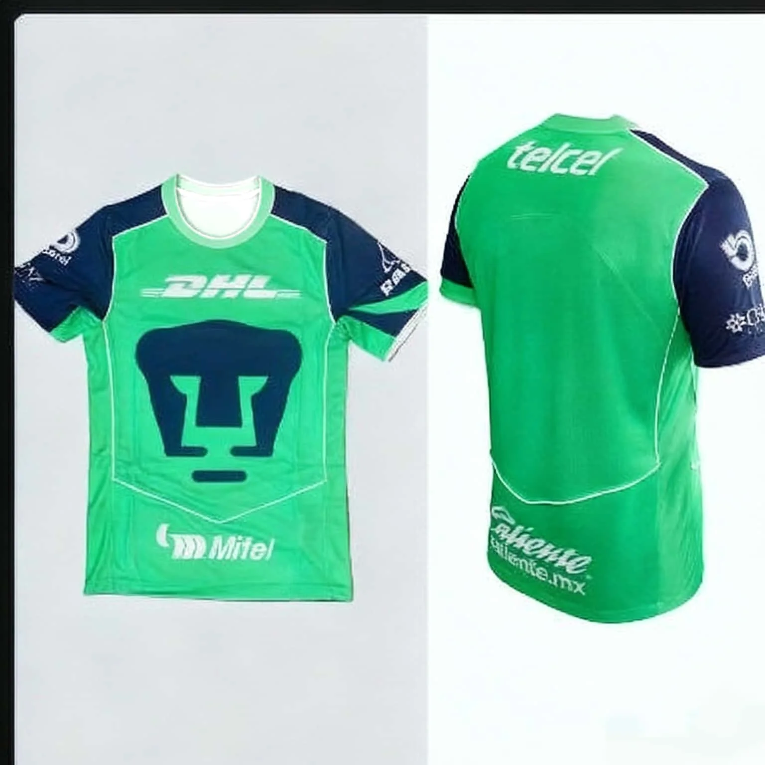 25/27 New Green Navy Contrast Sleeve V Neck Soccer Jersey Geometric Print Breathable Parent Child Football Sports Top Hot Sale